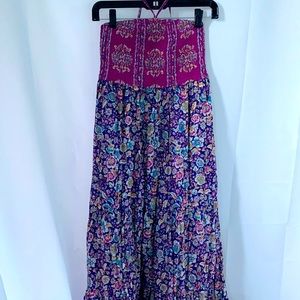 Anthropologie Maeve Maxi dress Size XS